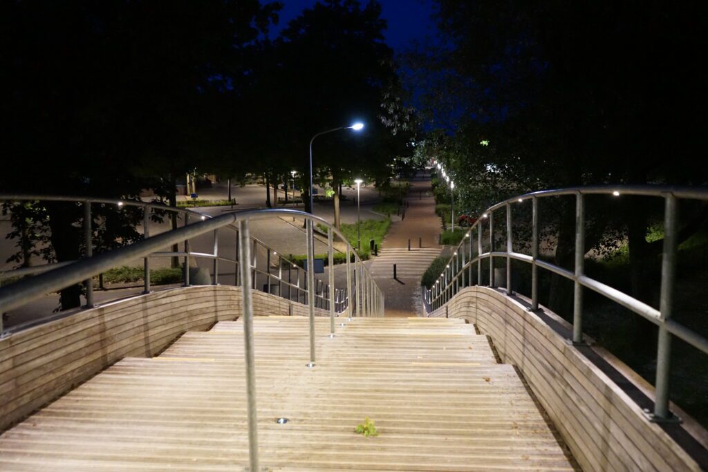 Wolkatbrug ETZ Tilburg led verlichting